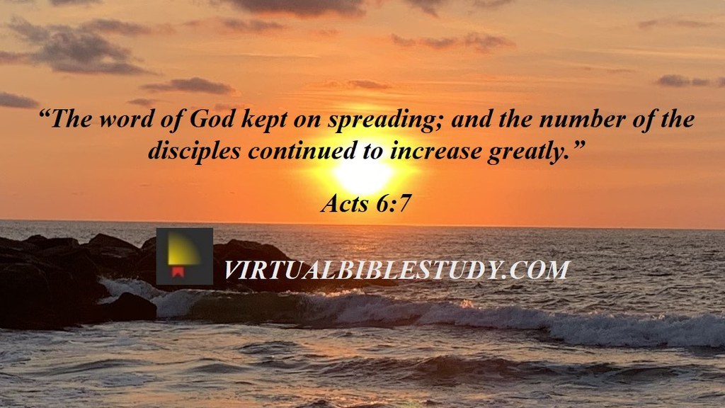 Acts 6 Lesson - Virtual Bible Study™