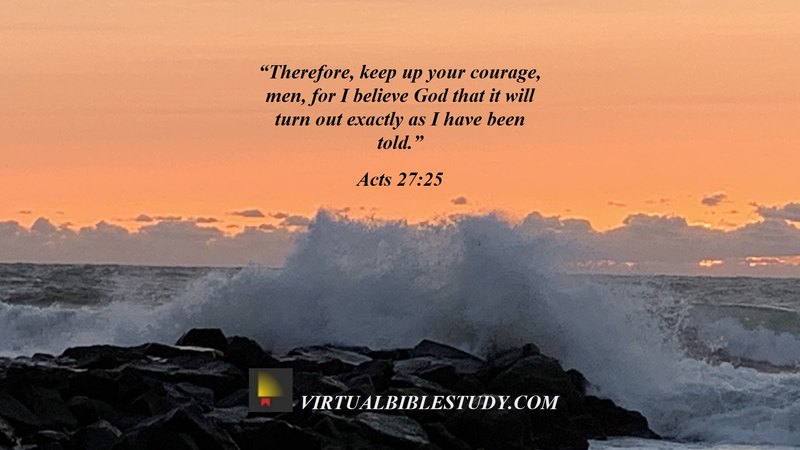 Acts 27 Lesson Virtual Bible Study